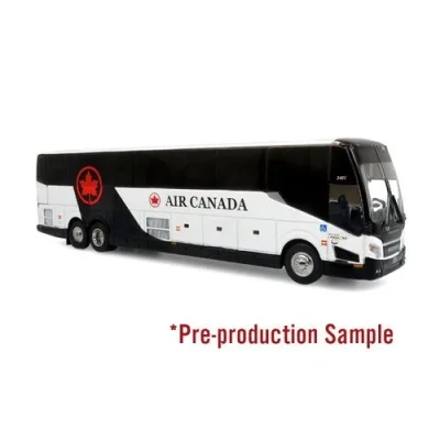 Iconic Replicas 870584 - HO 2022 Prevost H3-45 Coach - Assembled -- Air Canada (white, black, gol...