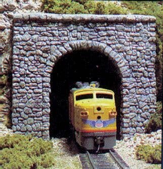 Woodland Scenics 1255 - HO Scale Single-Track Tunnel Portal (Hydrocal Plaster Casting) -- Random ...