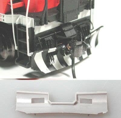 Cal Scale 586 - HO Scale Snow Plow (Plastic) -- Fits Canadian National Diesels