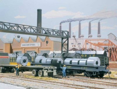 Walthers Cornerstone 1499 - HO Scale Steel Coil Load -- Kit pkg(12)