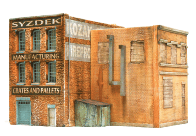 Downtown Deco 1057 - HO Scale Syzdek Manufacturing -- Kit