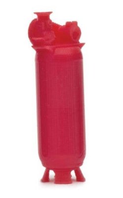 Atlas 4002019 - HO Scale Tall Air Compressor - 3D Printed -- pkg(6)