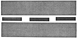 Pikestuff 1013 - HO Scale Two Roof Panels & Supports -- Scale 15 x 80' 4.6 x 24.4m
