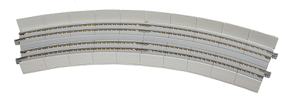 Kato Unitrack 20545 - N Scale Unitrack CT Double-Track Superelevated Curve Easment -- 1 Each Left...