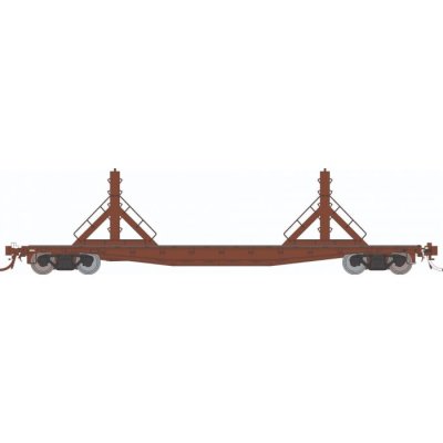Rapido 138999 - HO F30D 50' Rail Flat Car : Painted unlettered: Single Car