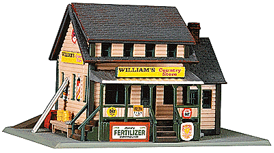Life-Like Products 7463 - N Scale William's Country Store -- Kit