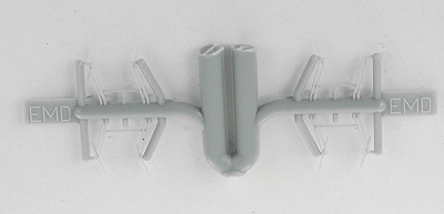 Detail Associates 2318 - HO Scale Windshield Wipers -- EMD Wide Cab pkg(4)
