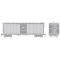 Rapido 1011096 - HO 1937 AAR 40' Boxcar - Square Corner: Painted, Unlettered: Single Car