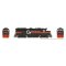Rapido 1078015 - HO EMD GP40 (DC/Silent): Guilford - Gray & Orange, MEC Lettering: #316