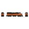 Rapido 1078022 - HO EMD GP40 (DC/Silent): Milwaukee Road: #2067