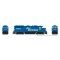 Rapido 1078023 - HO EMD GP40 (DC/Silent): MKT - Conrail Patch: #232