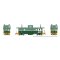 Rapido 1101002 - HO Squamish Caboose: PGE - Two-Tone Green, Large Black Map: #1852