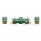 Rapido 1101007 - HO Squamish Caboose: BCR - Two-Tone Green, Early Dogwood Logo: #1870