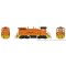 Rapido 1106030 - HO Scale EMD SW10 (DC/Silent): Industrial Orange