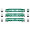 Rapido 1110002 - HO BiLevel Commuter Car: GO Transit - Late: Set #5 (Cab: 236 Coaches: 2421, 2449...