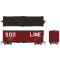 Rapido 180002 - HO 1937 AAR 40' Boxcar - Square corner: Soo Line: 6-Pack