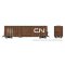 Rapido 1131004-6 - HO Trenton Works 5277cuft boxcar: CN - Faded w/conspicuity stripes: Single Car...