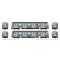 Rapido 209314 - HO R32 "Brightliner" Subway 2-Car Set (Unpowered): MTA: C 8th Ave/Fulton