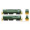 Rapido 33026 - HO M420 + M420B (DC/Silent): BCR - Two-Tone Green Scheme: #645 + #687
