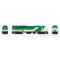 Rapido 34508 - HO GP40TC (DC/DCC/Sound): GO Transit - Green & White, Early Font: #504