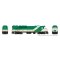 Rapido 34009 - HO GP40TC (DC/Silent): GO Transit - Green & White, Late Font: #500