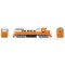 Rapido 38061 - HO EMD GP38 (DC/Silent): Illinois Central Gulf - Orange & White: #9536