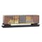 Micro-Trains 25144019 - N Scale 50' Rib-Side Single-Door Boxcar No Roofwalk - Ready to Run -- Bur...