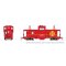Rapido 510083 - N Wide Vision Caboose: Santa Fe: #999765