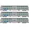 Rapido 545012 - N Scale Gallery Commuter Car: Metra - BNSF Swoosh (CB&Q): Set #4 (Coaches: 762 76...