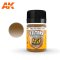 AK Interactive 076 NATO Tank Filter Enamel Paint 35 ml Dark Brown