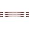 Athearn RTR 97071 - HO 60ft Flat Car - OTTX/Brown Logo (3pk)