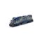 Athearn Genesis 1409 - HO GEN GP38-2 Locomotive w/DCC & Sound, CSX 'Blue Down' #2611
