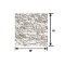 Plastruct 91875 - Gray Random Stone Sheet