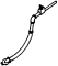 Details West 268 - HO Scale Air Hose pkg(2) -- Locomotive w/Extension and Angle Cock