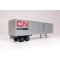 Rapido 403109 - HO 45' Trailmobile Dry Van Trailer w/side door: CN Piggyback: #204906