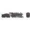 Rapido 603521 - HO Scale H-6-g 4-6-0 (DC/DCC/Sound): Ohio Central: #1551
