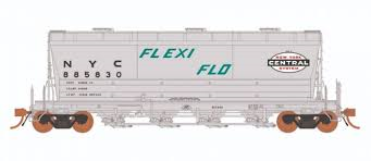 Rapido 133003-6 - HO ACF PD3500 Flexi Flo Hopper - NYC As Delivered (963H) - In Service 1965 No,885893