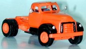 Sylvan Scale Models V-005 HO Scale - Single-Axle Day Cab GMC 620 Tractor - Unpainted and Resin Cast Kit