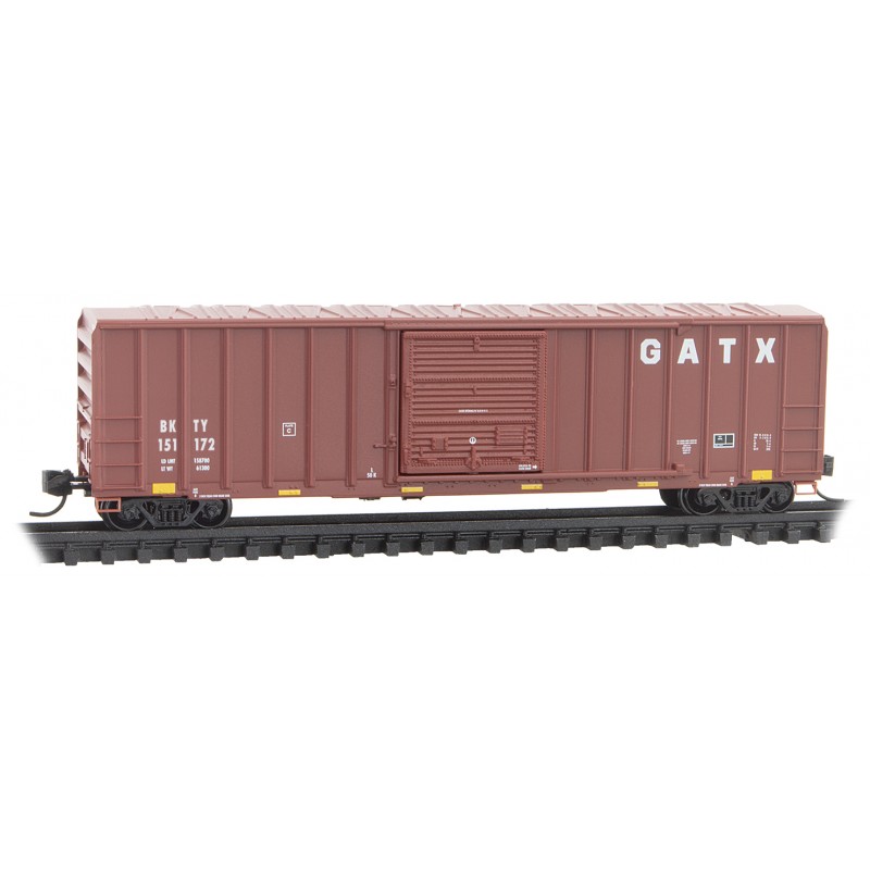 Micro Trains 02500227 - N Scale 50Ft Boxcar - GATX (BKTY) #151172