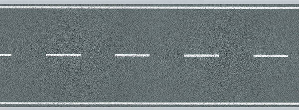 Faller 170630 - HO Flexible Two-Lane Roadway w/Markings (100 x 8cm)
