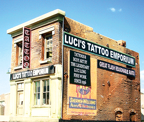 Downtown Deco 1050 HO  Luci s Tattoo Emporium Kit
