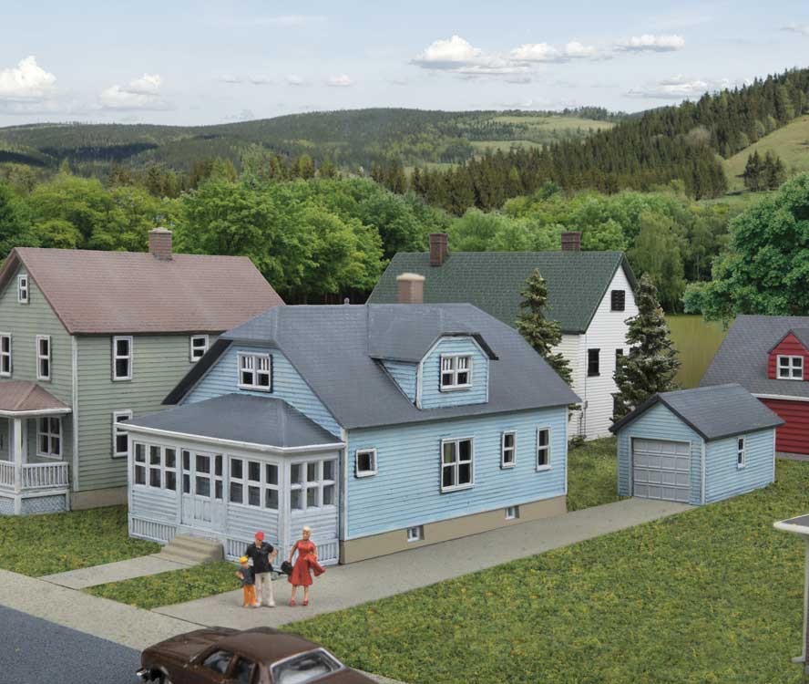 Walthers Cornerstone 3889 - N Scale American Bungalow - Kit