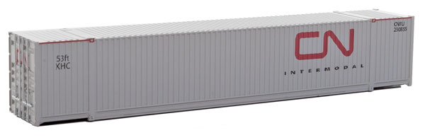 Walthers SceneMaster 8513 - HO 53ft Singamas Corrugated-Side Container - Canadian National