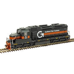 Atlas 10003765 - HO SD-26 Gold w/ Ditchlights - DCC & Sound - Guilford Rail System (ST) #615