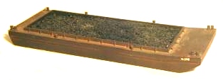 Sylvan Scale Models 1008 HO Scale - 81Ft Coal Barge - Unpainted and Resin Cast Kit