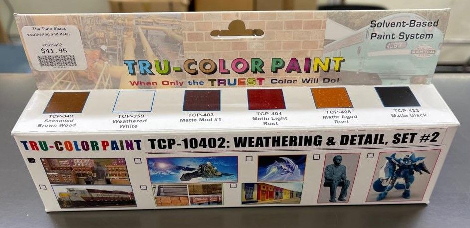 Tru Color Paint 10402 - Weathering Set #2 - 1oz (6/pkg) 