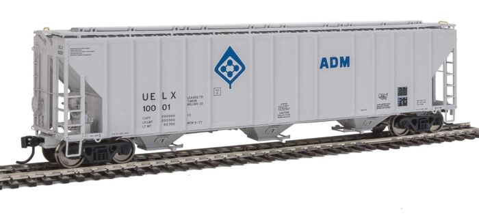 Walthers Proto 106146 - HO 55Ft Evans 4780 Covered Hopper - ADM (UELX) #10001