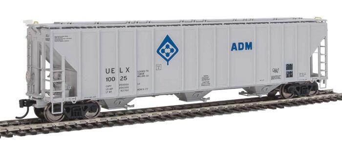 Walthers Proto 106148 - HO 55Ft Evans 4780 Covered Hopper - ADM (UELX) #10025