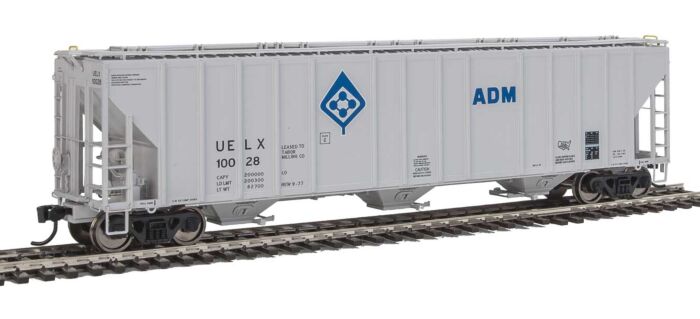 Walthers Proto 106149 - HO 55Ft Evans 4780 Covered Hopper - ADM (UELX) #10028
