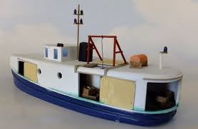 Sylvan Scale Models 1124 HO Scale -Great Lakes Fishing Tug Boat Resin Cast Kit